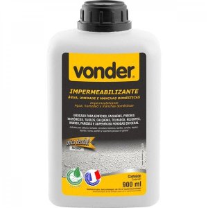 Impermeabilizante contra água umidade e manchas naturais biodegradável 900 ml Vonder
