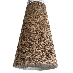 Papel de parede MICA  Pedra Prensada - 3503 - Marrom / Dourado com brilho - 4