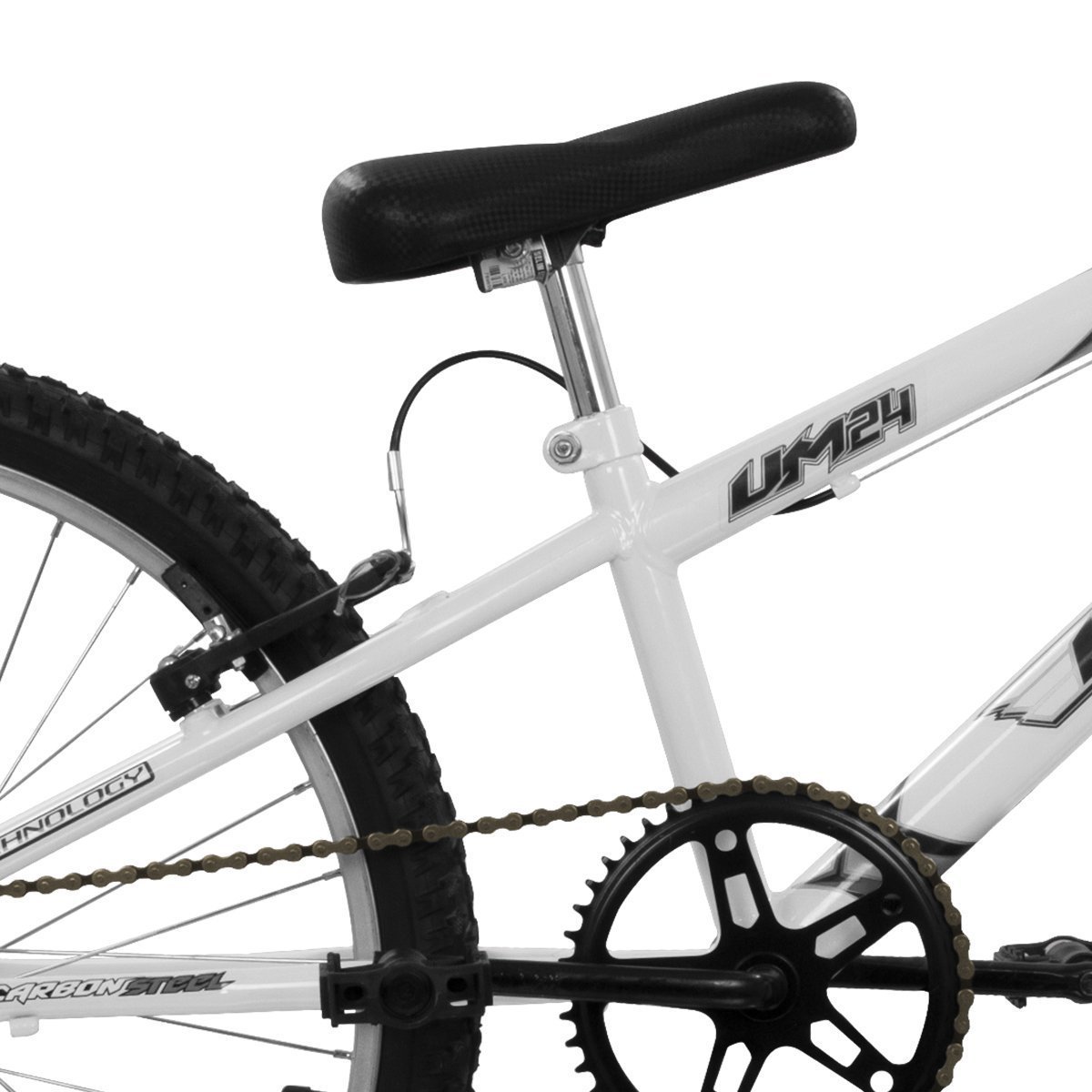 Bicicleta Aro 24 Rebaixada 18 Marchas Aço Carbono Ultra Bikes