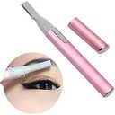 Ver imagem 4 de Depilador Feminino Portatil Aparador de Pelos Facial para Rosto e Corpo Caneta Rosa