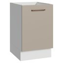 Ver imagem 1 de Balcão de Cozinha 50cm 1 Porta (sem Tampo) Branco/crema Agata Madesa