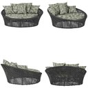 Ver imagem 5 de Chaise Hungria Pintura Marrom Corda Náutica E5 Trama Preto