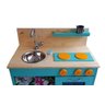 Cozinha de Madeira Infantil - Mundo Tropical - Turquesa - 2