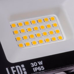 Refletor Led 30W 3000K Preto Bivolt Foxlux - 6