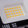 Refletor Led 30W 3000K Preto Bivolt Foxlux - 6