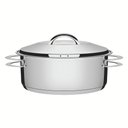 Ver imagem 4 de Caçarola Rasa Solar Aço Inox Fundo Triplo com Tampa 16cm 1,4 Litros 62503/161 Tramontina