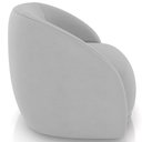 Ver imagem 6 de Kit 02 Poltronas Decorativas Giratória Angelina M03 Veludo Cinza - Lyam Decor
