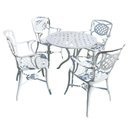 Ver imagem 1 de Conjunto de Jardim com Mesa e 4 Cadeiras Modelo Havana