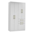 Ver imagem 1 de Guarda Roupas Solteiro 5 Portas 2 Gavetas Maya