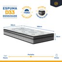 Ver imagem 5 de Cama Box com Colchão Espuma D33 Pillow In Anjos Ortosleep + Auxiliar de Espuma Unique Solteiro 88cm