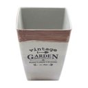 Ver imagem 2 de Kit 2 Mini Vasos de Planta Cachepot Estampados Decorados 16cm