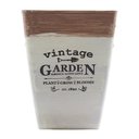 Ver imagem 1 de Kit 2 Mini Vasos de Planta Cachepot Estampados Decorados 16cm