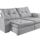 Ver imagem 2 de Sofá Retrátil e Reclinável 2 Lugares M-194 2,10m Molas Ensacadas Pillow Top Estofados Martins