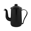 Ver imagem 1 de Bule para Café Tradicional Esmaltado Preto 1,5 L Ewel