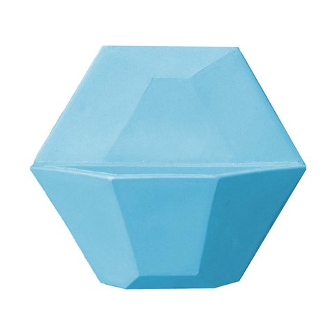 Vaso Planta Diamante 40x35 Jardim Vertical Polietileno - AZUL BEBE 019
