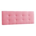 Ver imagem 6 de Canto Alemão Recamier Bau + Painel Madri 140cm Suede Pink - Inova Decor