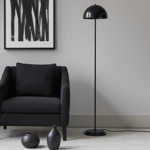 Luminária de Piso Abajur Chão Komaco Preto