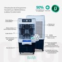 Ver imagem 5 de Climatizador Evaporativo Portátil 5 em 1 Ni6pa 60 Litros