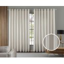 Ver imagem 1 de Cortina Tecido Linho 3,00M De Largura X 2,50M De Altura Areia Para Sala Ou Quarto