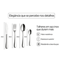 Ver imagem 6 de Jogo de Talheres Portátil Kit 5 Peças em Aço Inox com Estojo Camping