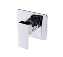 Ver imagem 2 de Acabamento para Registro Monocomando 1/2 Base Docol Chuveiro Ducha Higiênica Quadrado Cromado Metal