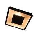 Ver imagem 1 de Luminária Plafon Luz Indireta Embutir 40x40cm 4 Lâmpadas Preto