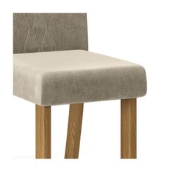 Kit 2 Cadeiras Elis para Sala de Jantar Dj Móveis - 4