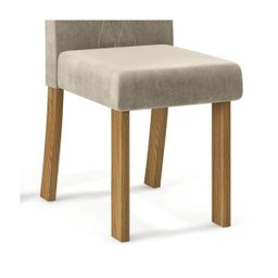 Kit 2 Cadeiras Elis para Sala de Jantar Dj Móveis - 3