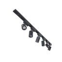 Ver imagem 1 de Trilho Eletrificado 2M + 6 Spot LED 7W 6000K Bivolt Preto