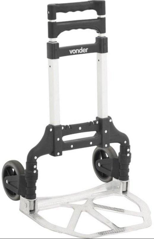 Carrinho de Alumínio Dobrável - Vonder - 60kg - 3