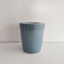 Ver imagem 3 de Lixeira Tampa Basculante Vitra 5l Cesto Lixo Banheiro Ou Azul Glacial