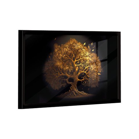 Quadro Árvore da Vida Gold -- Br Artes