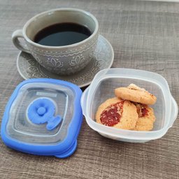 Jogo de Potes Plástico Herméticos Quadrado com Tampa Sanremo - 7