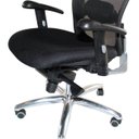 Ver imagem 5 de Cadeira Presidente Premium New Ergon Preto W-43C