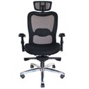 Ver imagem 1 de Cadeira Presidente Premium New Ergon Preto W-43C