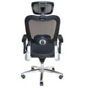 Ver imagem 6 de Cadeira Presidente Premium New Ergon Preto W-43C