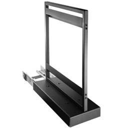 Suporte Organizador Deslizante De Embutir Com Corrediça Linha Aérea Mastergrafite - 5 Suporte Organizador Deslizante De Embutir Com Corrediça Linha Aérea Mastergrafite - 5