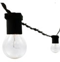 Ver imagem 1 de Varal de Luz 10m com 20 Soquetes E27 Preto