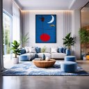 Ver imagem 1 de Quadro Canvas Miró Dançarina Espanhola 40x30cm Mold Branca