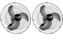 Ver imagem 1 de Kit 2 Ventilador de Parede Tufão 60cm Preto Bivolt M2 Loren Sid