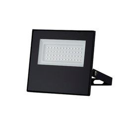 Refletor Led 50w Slim 6500k Bivolt Preto Taschibra - 1