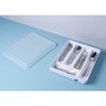 Separador Porta Talheres com Tampa Organizador de Gaveta Multiuso Logic Branco - 2