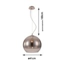 Ver imagem 2 de Pendente de Vidro Bocci 41cm Bella Iluminação