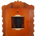 Ver imagem 6 de Relógio De Parede Antigo em Madeira Com Pêndulo Decoração Ambiente Retrô