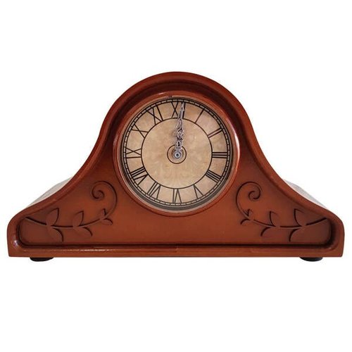 Relógio De Parede Antigo em Madeira Com Pêndulo Decoração Ambiente