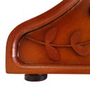 Ver imagem 4 de Relógio de Mesa Antigo Decorativo de Madeira com Números Romanos