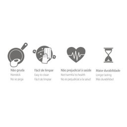 Jogo de Panelas Tramontina Sicília 4 Peças Antiaderente Starflon Excellent - 12