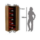 Ver imagem 4 de Armário de Canto Aberto com 6 Prateleira ME4132