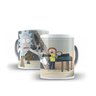 Caneca Porcelana Desenho Ricky And Morty Música - 1