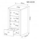 Ver imagem 5 de Gaveteiro 4 Gavetas ME4133 